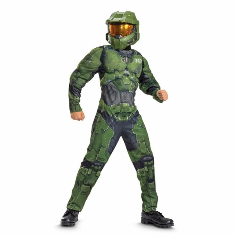 Kids HALO costume- Master Chief.  Size Large